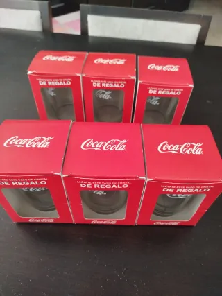 Set 6 Vasos Coca-Cola