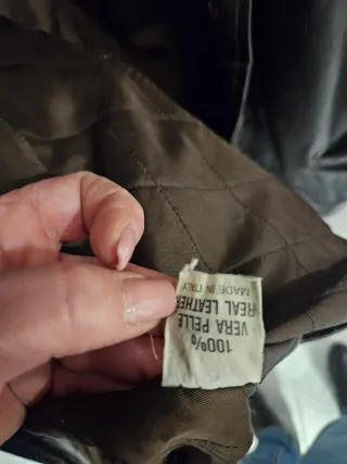 Giubbino in pelle MR. MELLER uomo marrone