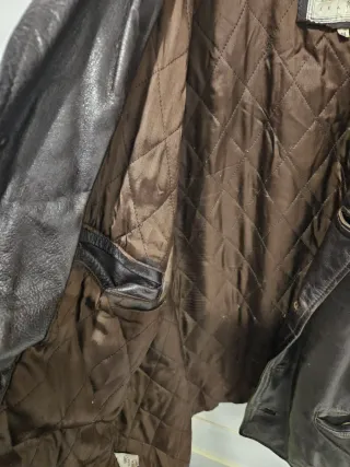 Giubbino in pelle MR. MELLER uomo marrone