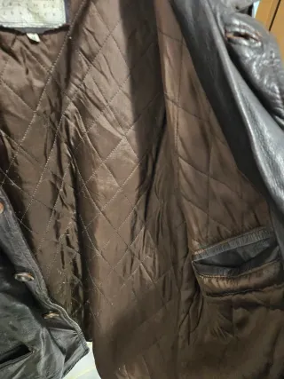 Giubbino in pelle MR. MELLER uomo marrone