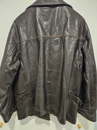 Giubbino in pelle MR. MELLER uomo marrone