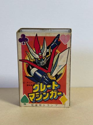Baraja Naipes Mazinger Japonés 1970s