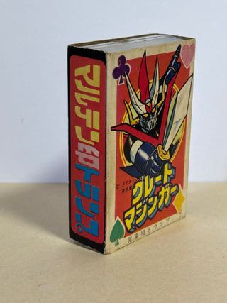 Baraja Naipes Mazinger Japonés 1970s
