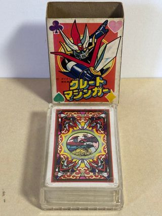 Baraja Naipes Mazinger Japonés 1970s