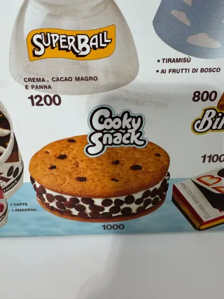 Targa insegna listino prezzi Algida