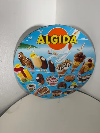 Targa Listino Prezzi Gelati Algida Vintage
