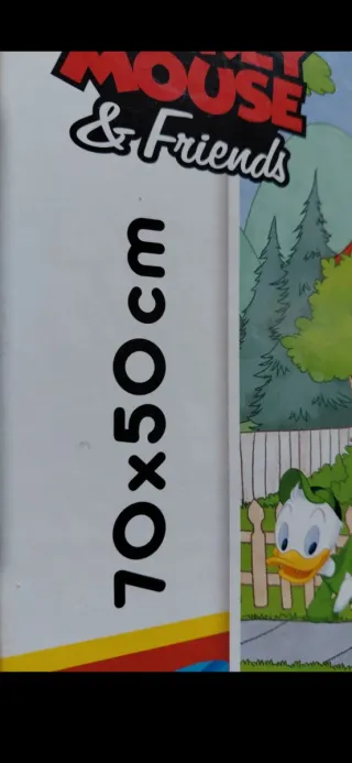 Maxi Puzzle 60 pezzi Disney doble face