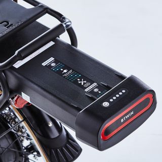 Bicicleta Plegable Eléctrica E Fold 500 Azul