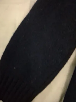 Jersey GANT cuello alto grueso azul