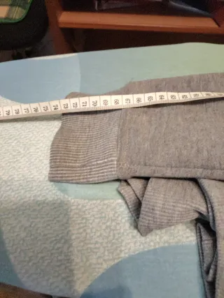 Sudadera con capucha gris. Interior de felpa