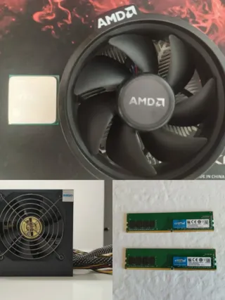 ⚡Pack Ryzen, Fuente, RAM⚡