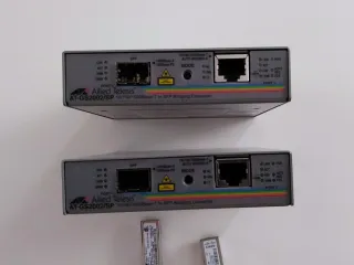 Lote 2 Convertidores Gigabit + SFP