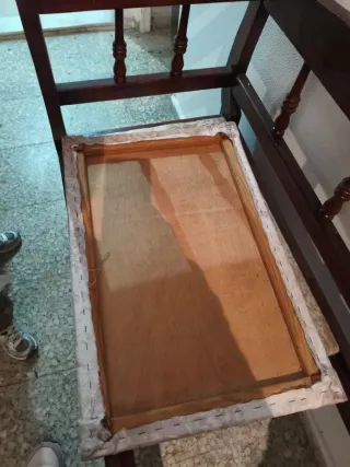 Banco de madera rústico hecho a mano pino flande