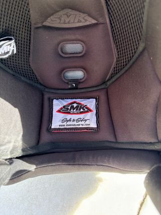 Casco Jet SMK Blanco