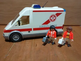 Playmobil 4221 Ambulancia Incompleta