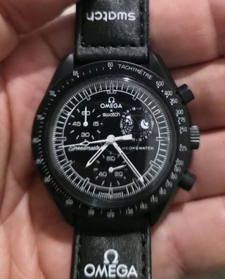 Omega x Swatch Speedmaster Moonswatch Nero