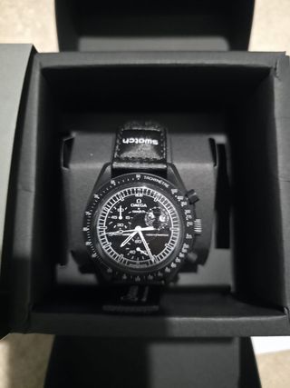 Omega x Swatch Speedmaster Moonswatch Nero
