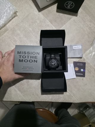 Omega x Swatch Speedmaster Moonswatch Nero