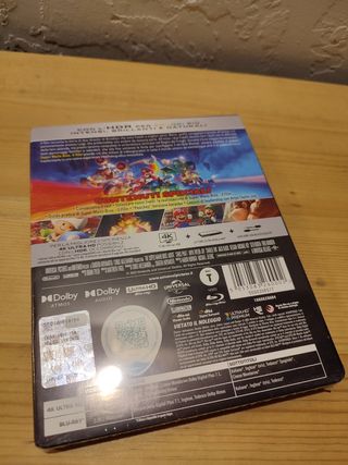 Blu ray steelbook Mario bross