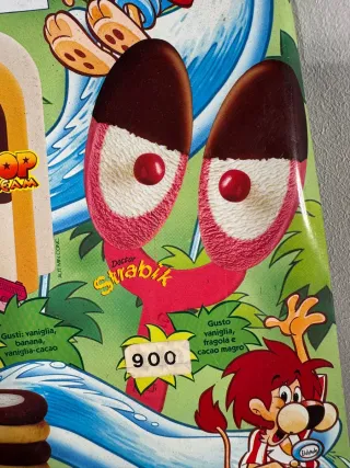 Insegna Listino Prezzi Gelati Eldorado