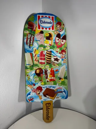 Insegna Listino Prezzi Gelati Eldorado