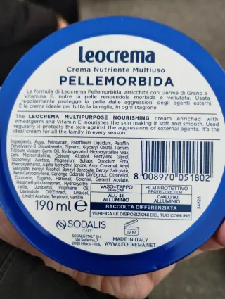 Leocrema PelleMorbida Crema Nutriente Multiuso