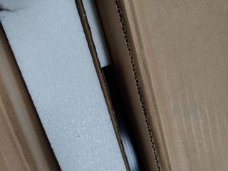 Tavolo da bar con spazio di archiviazione, tavolo alto rotondo, in similpelle con cuciture, stile Mid-Century Modern, cucina, bar a casa, facile da montare, nero ebano-nero inchiostro LBT023B01