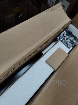 Tavolo da bar con spazio di archiviazione, tavolo alto rotondo, in similpelle con cuciture, stile Mid-Century Modern, cucina, bar a casa, facile da montare, nero ebano-nero inchiostro LBT023B01