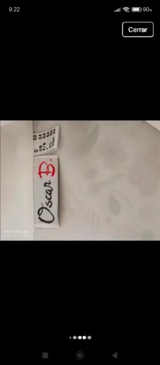 Camisa blanca elegante Oscar B