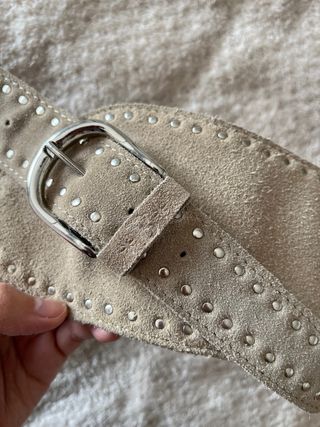 Cinturón ancho tachas Brownie Boho chic