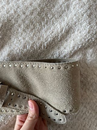 Cinturón ancho tachas Brownie Boho chic