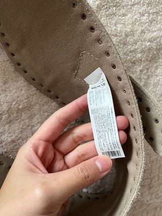 Cinturón ancho tachas Brownie Boho chic