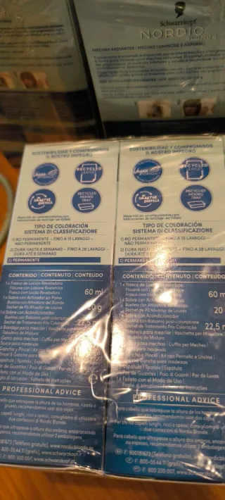 Schwarzkopf Nordic Blonde Tinte M1