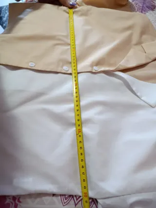 Camisa corta bicolor mujer