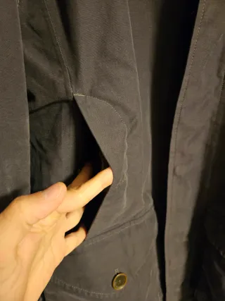 Gabardina Timberland gris