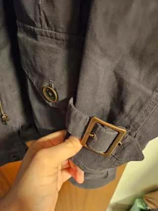 Gabardina Timberland gris