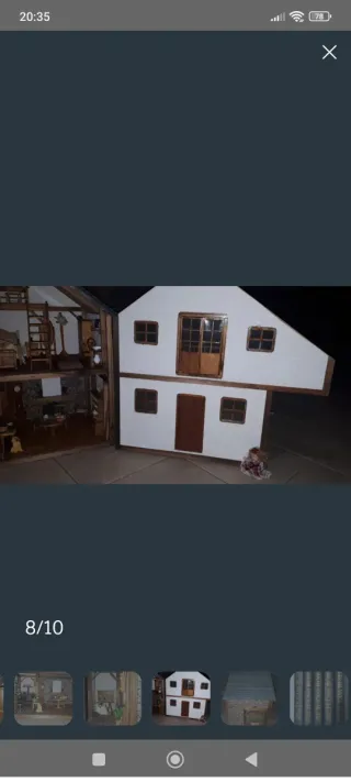 Casa de muñecas Rústica de Aldaya para montar