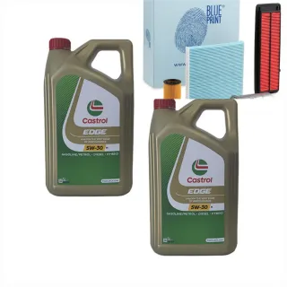 Pack 2x Castrol 5W-30 Motor + 4 filtro Bmw x5