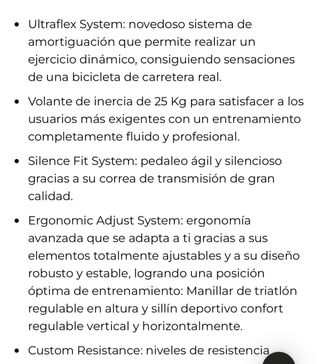 Bicicleta Spinning Cecotec Ultraflex 25