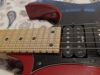 Guitarra Eléctrica Ibanez RG550 Roja 1990