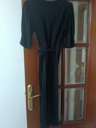 Vestido Mango Negro Talla L (equivale a M)