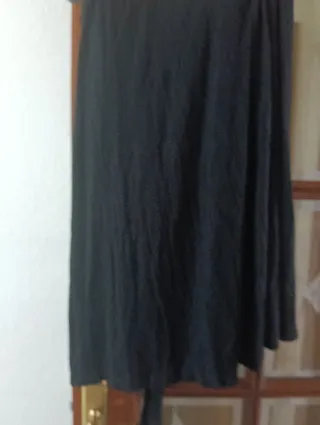 Vestido Mango Negro Talla L (equivale a M)