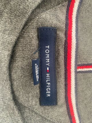 Jersey Tommy Hilfiger Gris Talla L