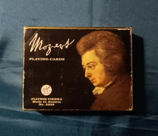Carte da Gioco Mozart Piatnik Vienna Made in Austr
