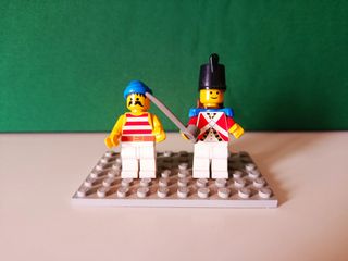 Lego Lotto 2 Minifigure Vintage Pirati Pi076 Pi061