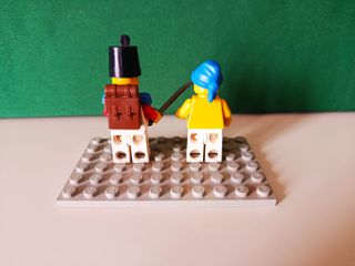 Lego Lotto 2 Minifigure Vintage Pirati Pi076 Pi061