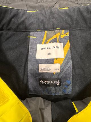 Conjunto Nieve Esquí/Snow Quiksilver