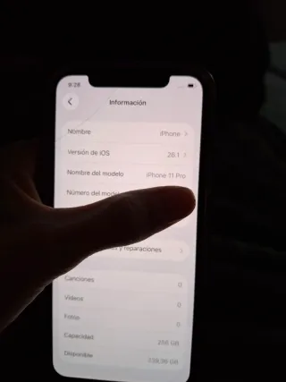 iPhone 11 Pro Oro/Argento
