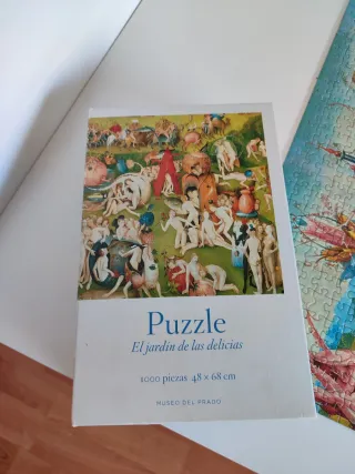 Puzzle 1000 pezzi Il Giardino delle delizie