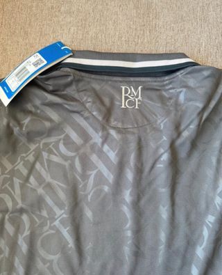 Camiseta Real Madrid Adidas Talla M Gris